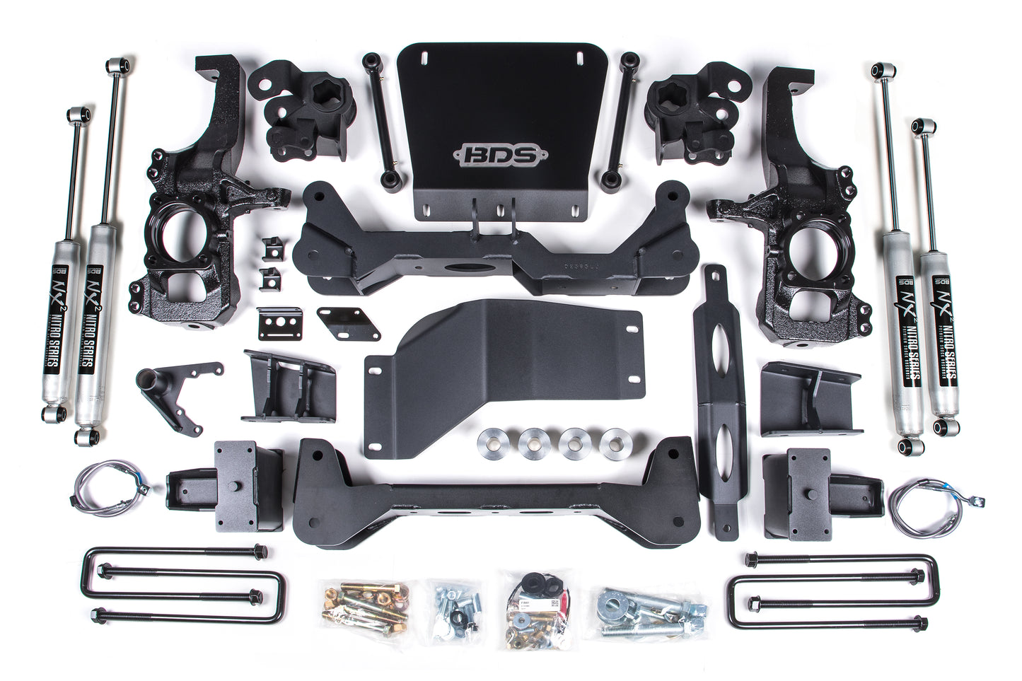 BDS SUSPENSION 6.5 Inch Lift Kit - Chevy Silverado Or GMC Sierra 2500HD/3500HD (20-24) 4WD BDS756H