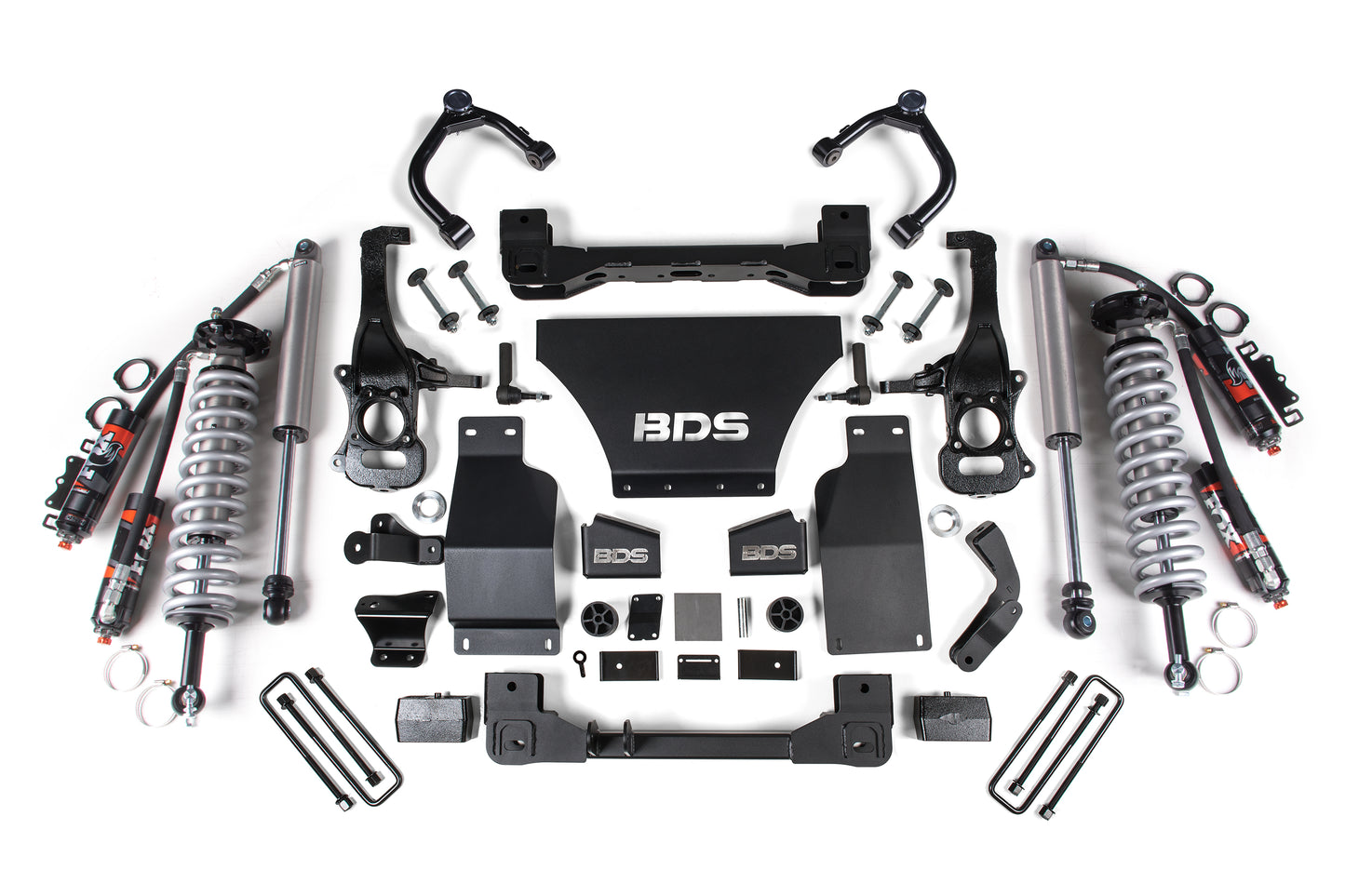 BDS SUSPENSION 4 Inch Lift Kit - FOX 2.5 Performance Elite Coil-Over - Chevy Trail Boss Or GMC AT4 1500 (19-24) 4WD - Gas BDS785FPE