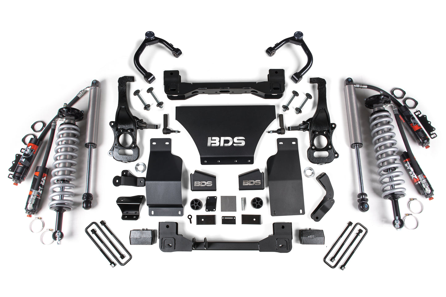 BDS SUSPENSION 2.5 Inch Lift Kit - FOX 2.5 Performance Elite Coil-Over - Chevy Trail Boss Or GMC AT4 1500 (19-24) 4WD - Diesel BDS788FPE