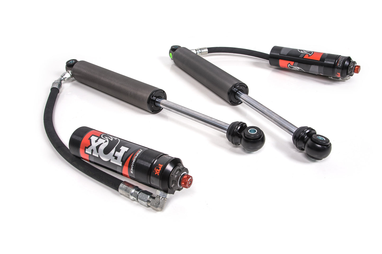 BDS SUSPENSION FOX 2.5 Rear Shocks W/ DSC Reservoir Adjuster - 0-1.5 Inch Lift - Performance Elite Series - Chevy Silverado And GMC Sierra 1500 (19-24) FOX88326060