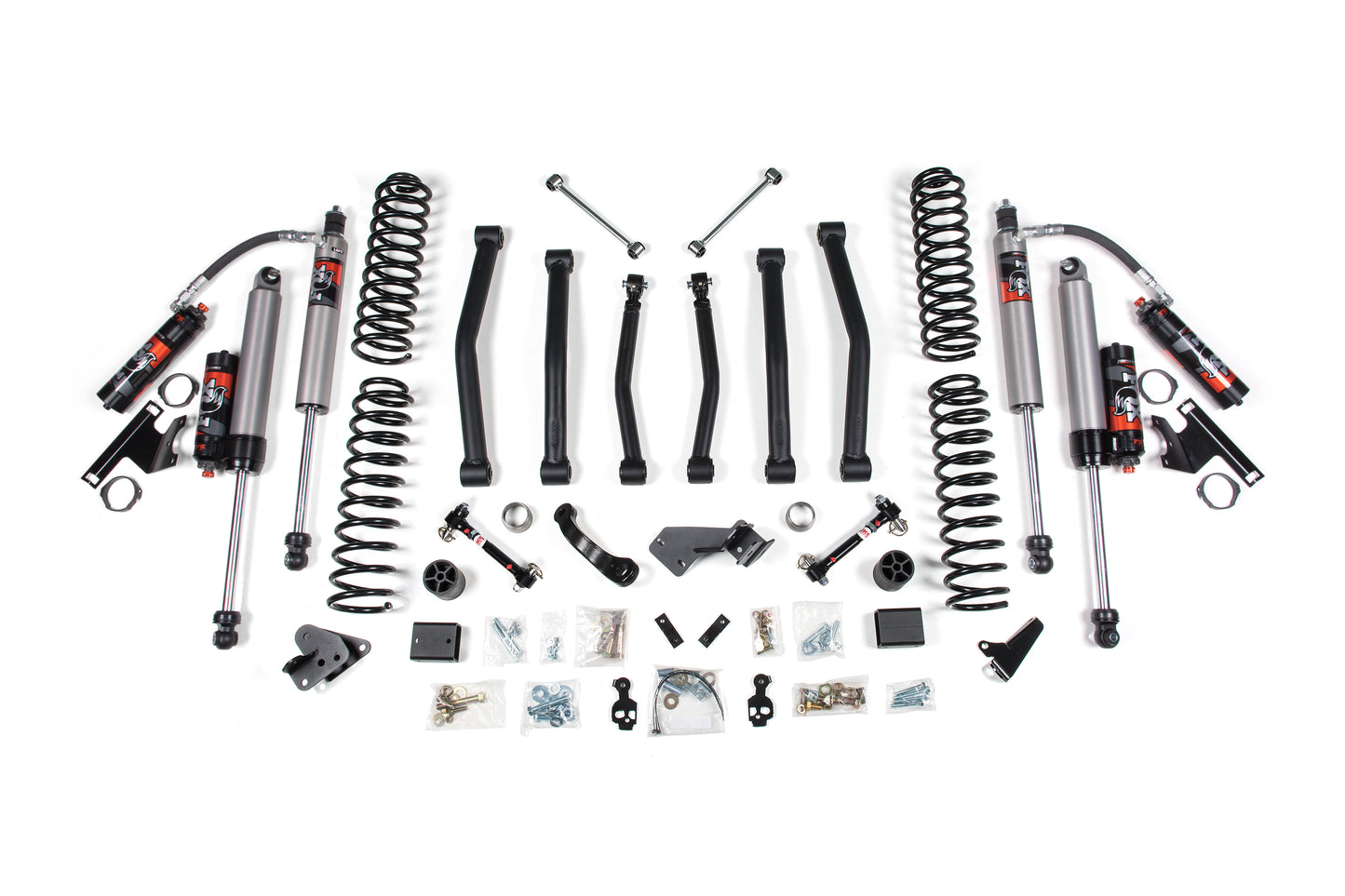 BDS SUSPENSION 4 Inch Lift Kit - Jeep Wrangler JK (12-18) 2-Door BDS1714FPE