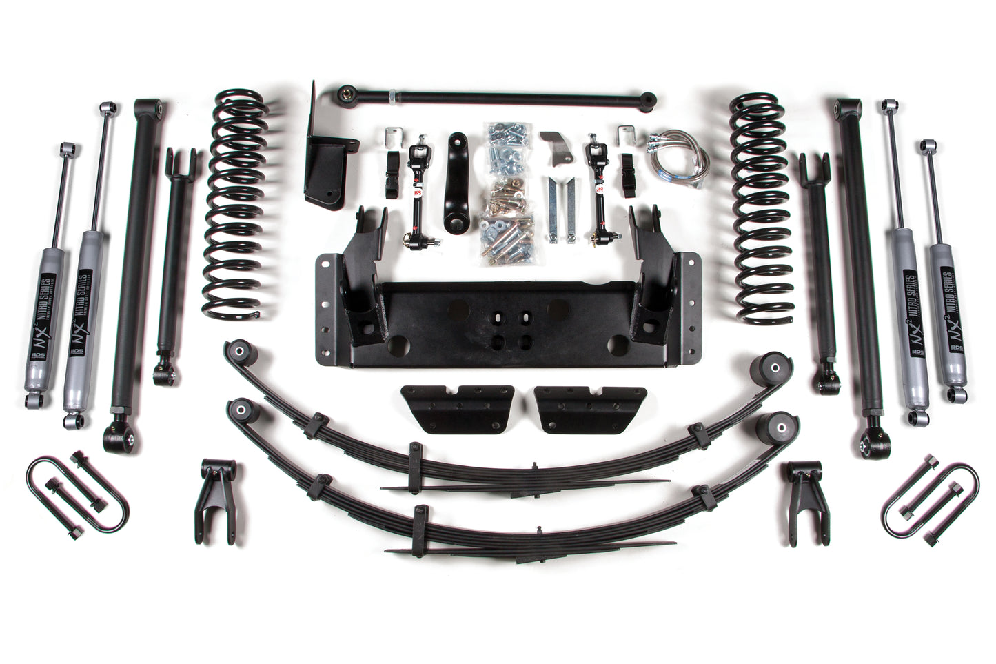 BDS SUSPENSION 8.5 Inch Lift Kit - Long Arm - Jeep Cherokee XJ (84-01) BDS1442H