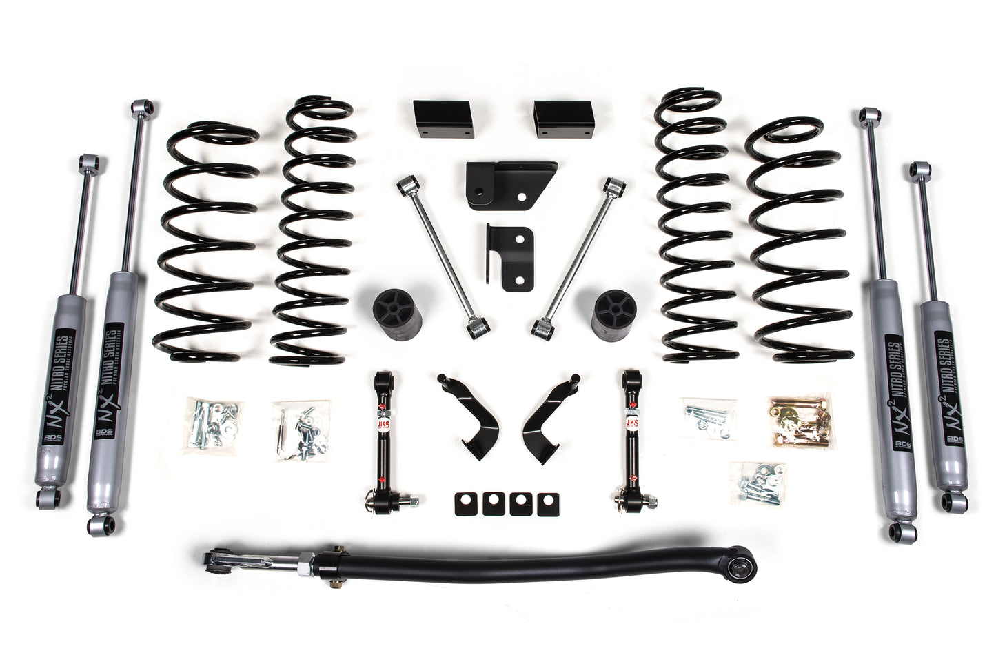 BDS SUSPENSION 3 Inch Lift Kit - Jeep Wrangler JL (18-23) 4-Door BDS1437H