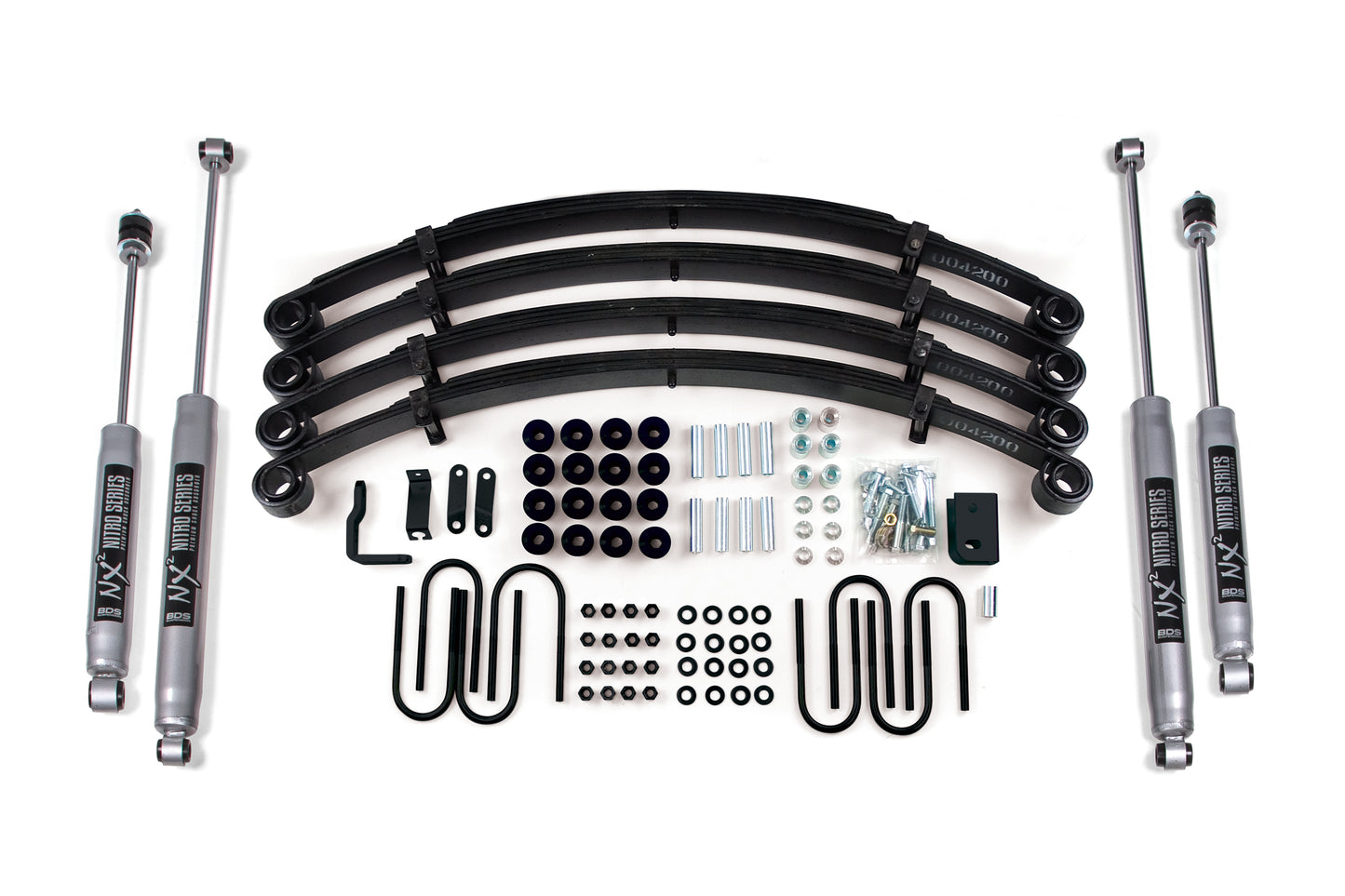 BDS SUSPENSION 2 Inch Lift Kit - Jeep Wrangler YJ (87-95) BDS408H