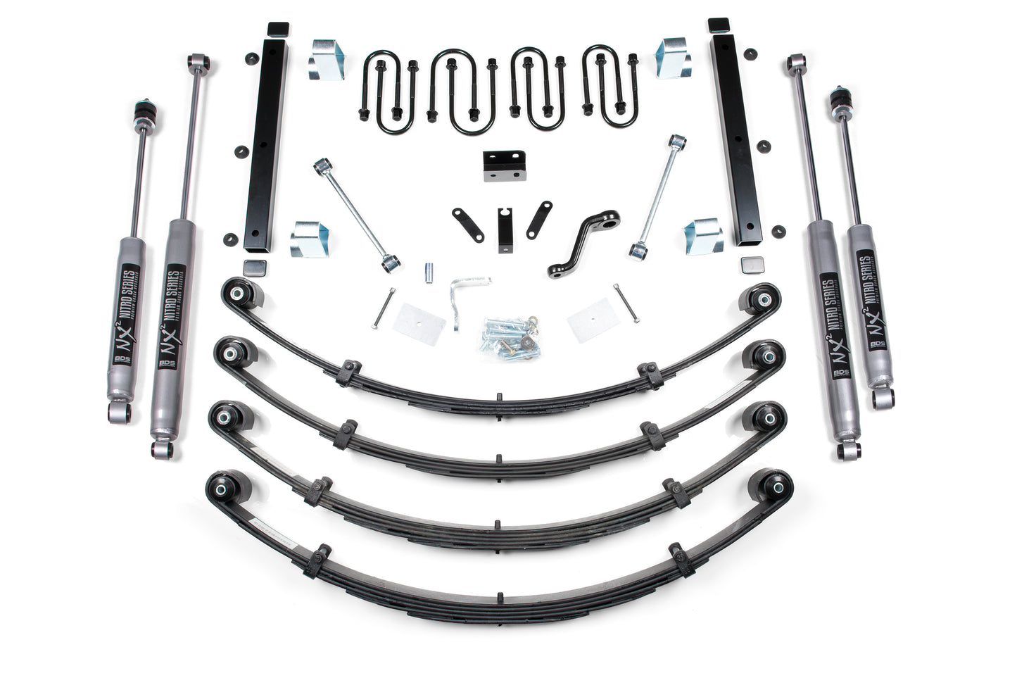 BDS SUSPENSION 3.5 Inch Lift Kit - Jeep Wrangler YJ (87-95) BDS409H