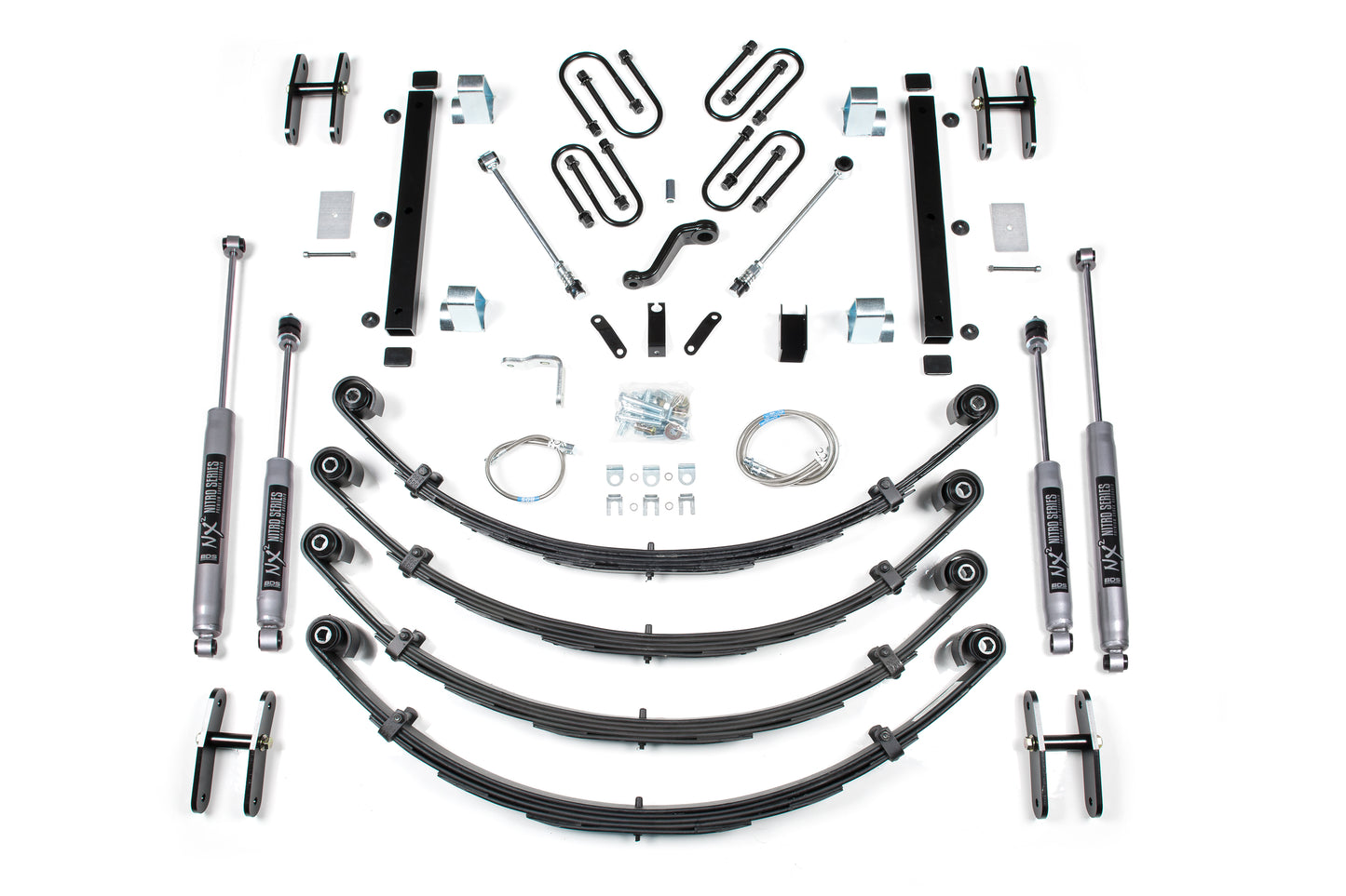 BDS SUSPENSION 4.5 Inch Lift Kit - Jeep Wrangler YJ (87-95) BDS412H