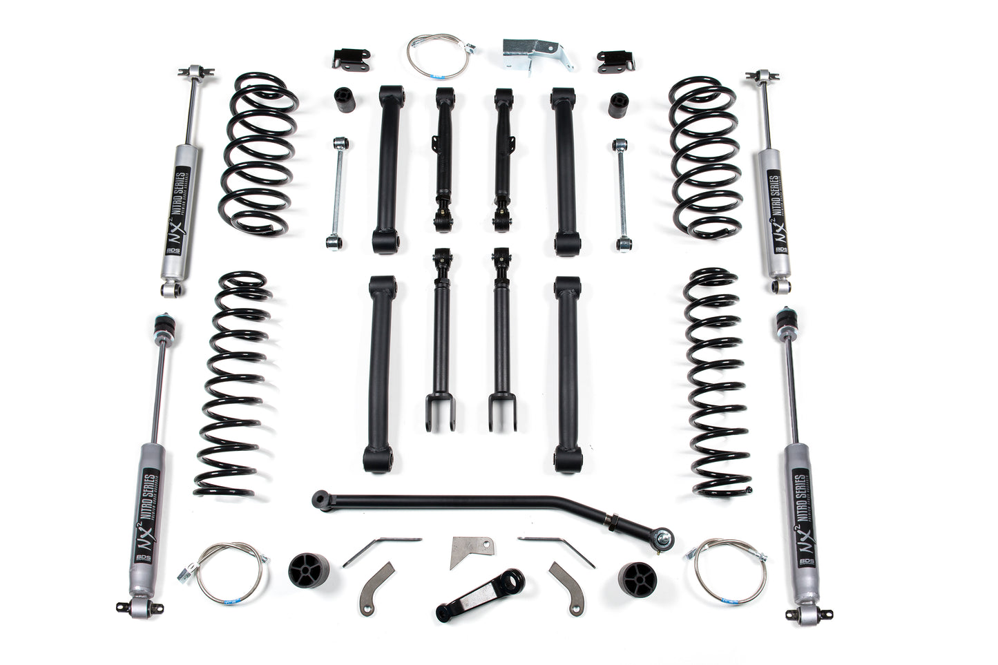 BDS SUSPENSION 4.5 Inch Lift Kit - Jeep Wrangler TJ/LJ (97-06) BDS422H