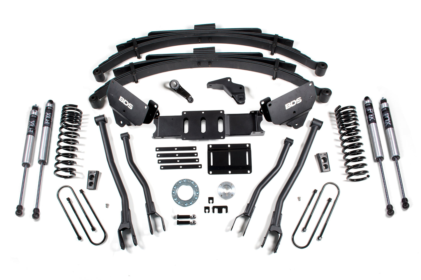 BDS SUSPENSION 5.5 Inch Lift Kit W/ 4-Link - Ram 3500 (13-18) 4WD - Gas BDS1620FS