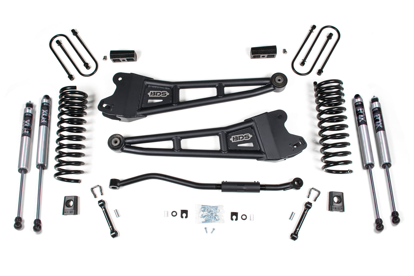 BDS SUSPENSION 3 Inch Lift Kit W/ Radius Arm - Ram 3500 (13-18) 4WD - Diesel BDS1622FS