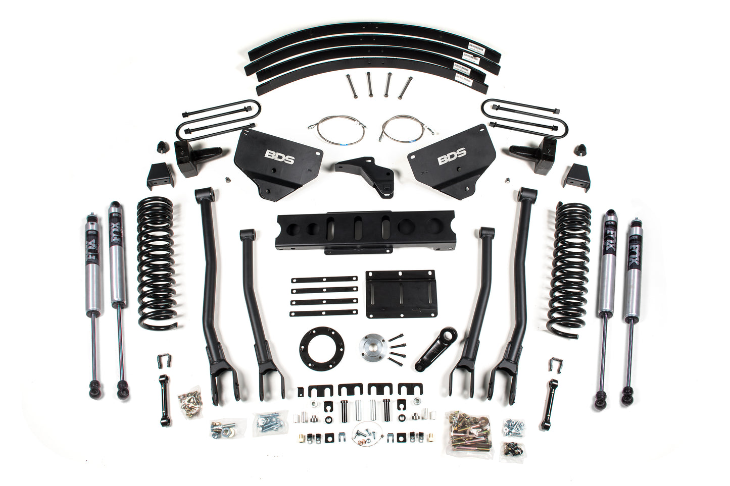 BDS SUSPENSION 8 Inch Lift Kit W/ 4-Link - Ram 3500 (13-18) 4WD - Diesel BDS1625FS