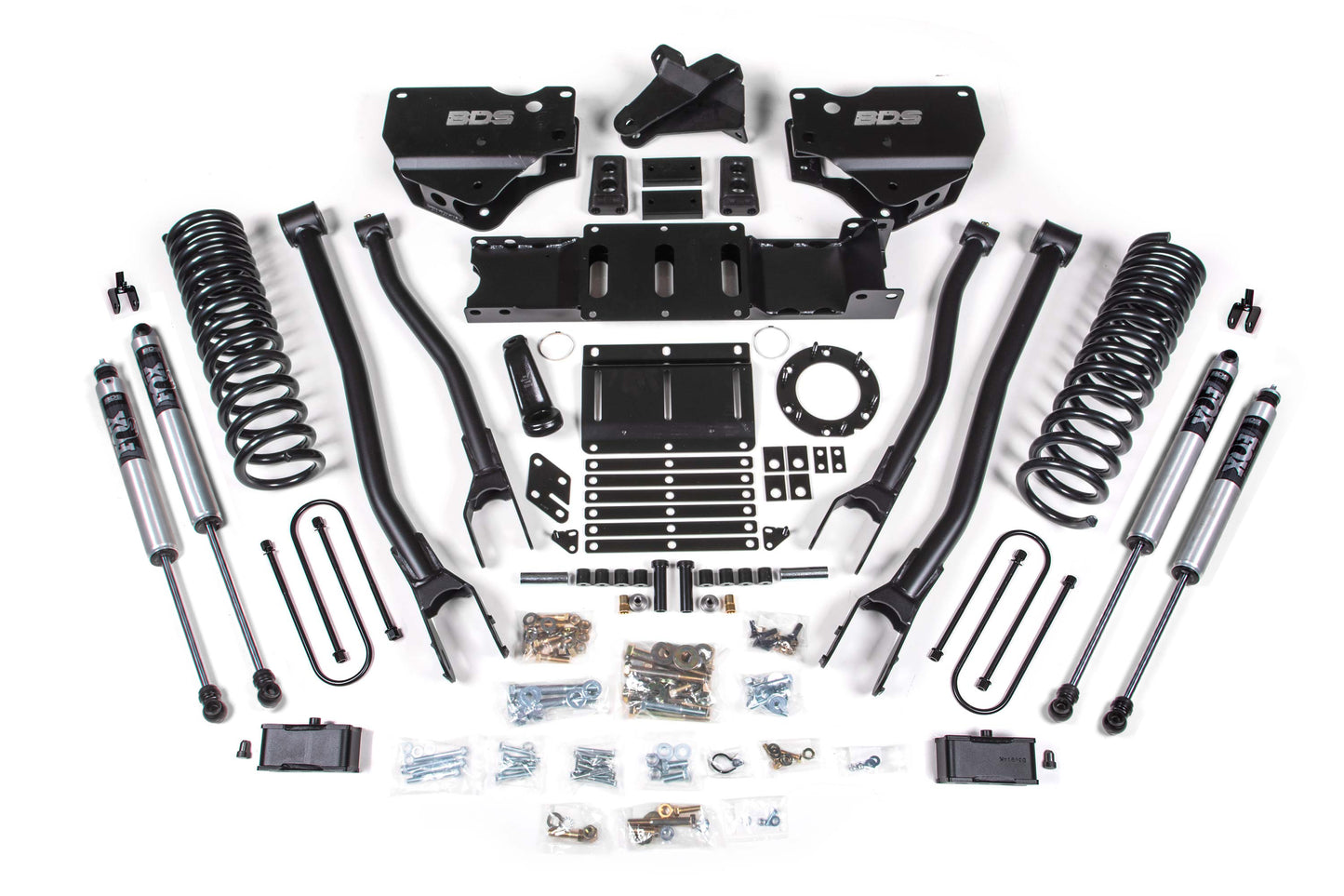 BDS SUSPENSION 4 Inch Lift Kit W/ 4-Link - Ram 3500 (19-24) 4WD - Diesel BDS1666FS