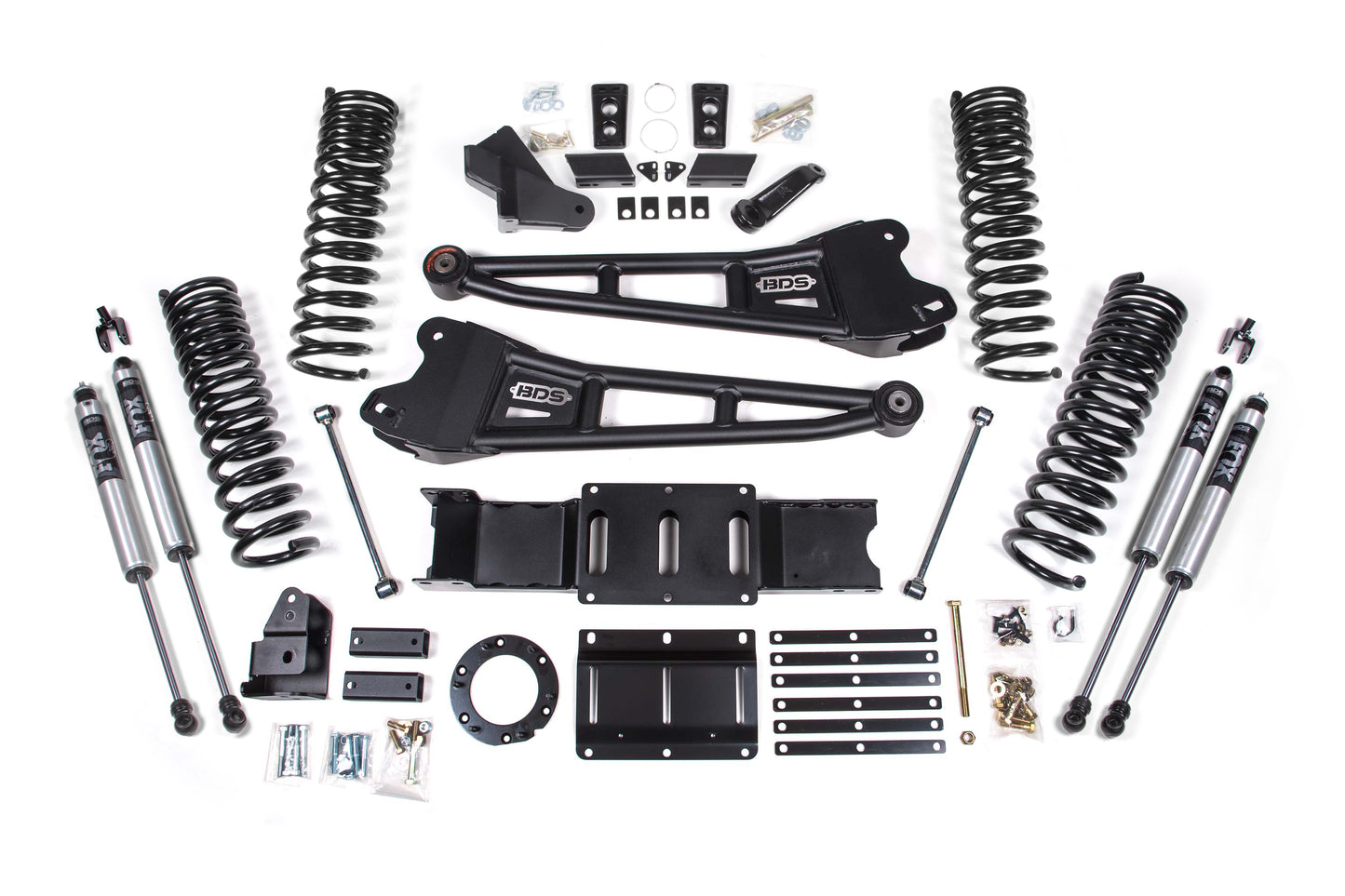 BDS SUSPENSION 6 Inch Lift Kit W/ Radius Arm - Ram 2500 (19-24) 4WD - Diesel BDS1680FS