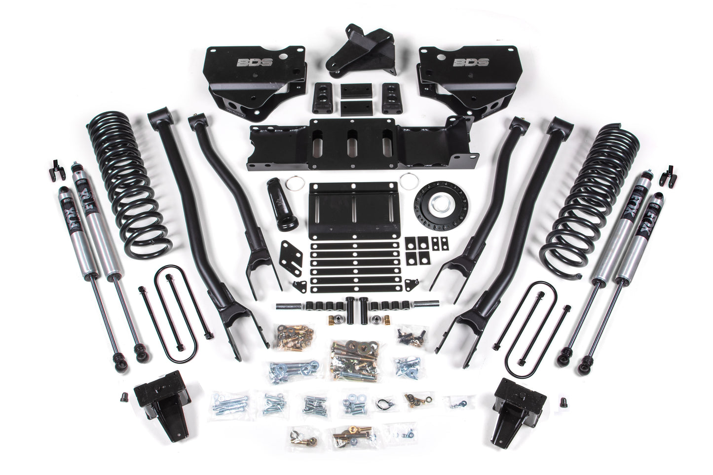 BDS SUSPENSION 6 Inch Lift Kit W/ 4-Link - Ram 3500 (19-24) 4WD - Diesel BDS1692FS