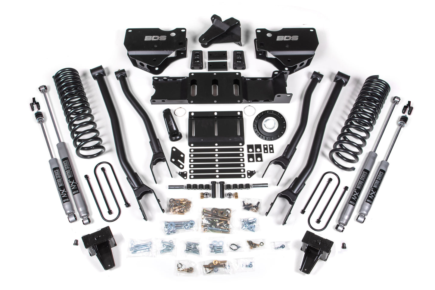 BDS SUSPENSION 6 Inch Lift Kit W/ 4-Link - Ram 3500 (19-24) 4WD - Diesel BDS1692H