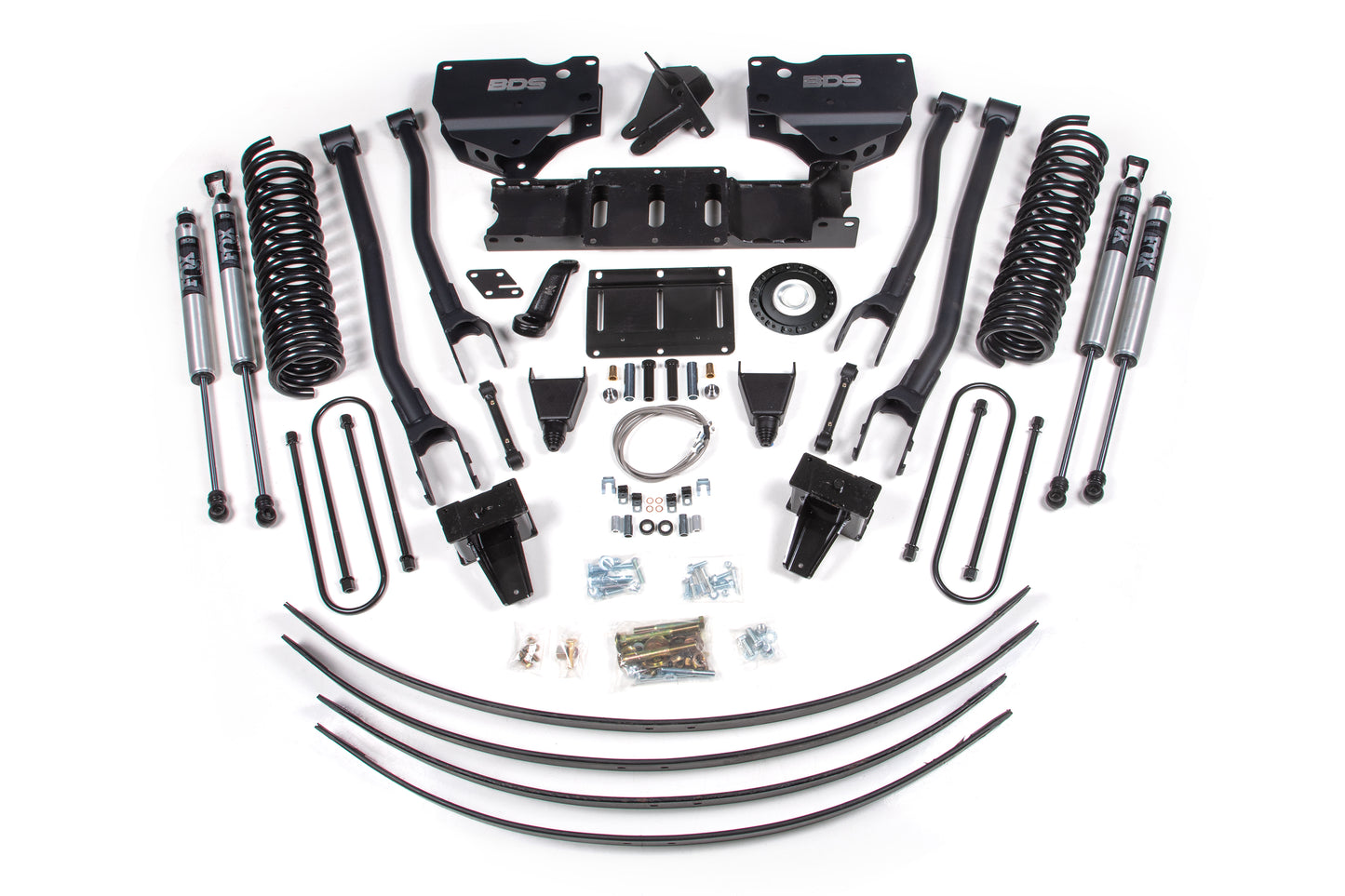 BDS SUSPENSION 8 Inch Lift Kit W/ 4-Link - Ram 3500 (19-24) 4WD - Diesel BDS1731FS