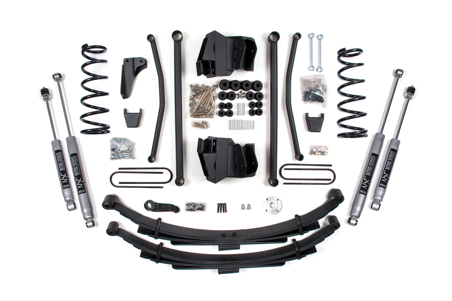 BDS SUSPENSION 8 Inch Lift Kit - Long Arm - Dodge Ram 2500/3500 (03-07) 4WD - Diesel BDS1744H