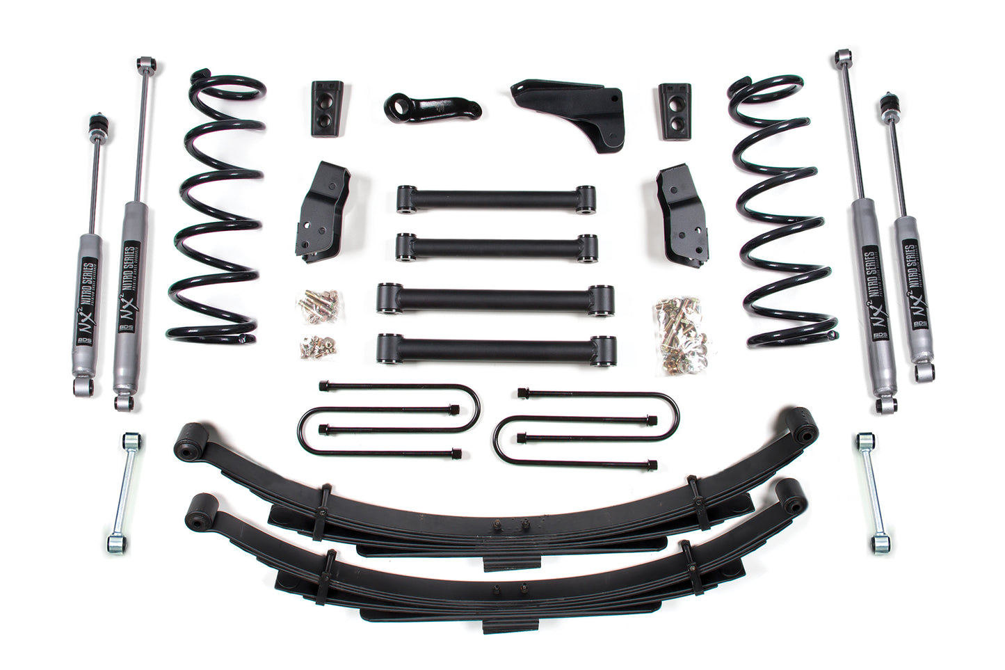 BDS SUSPENSION 4 Inch Lift Kit - Dodge Ram 2500 Power Wagon (09-13) 4WD - Gas BDS1770H
