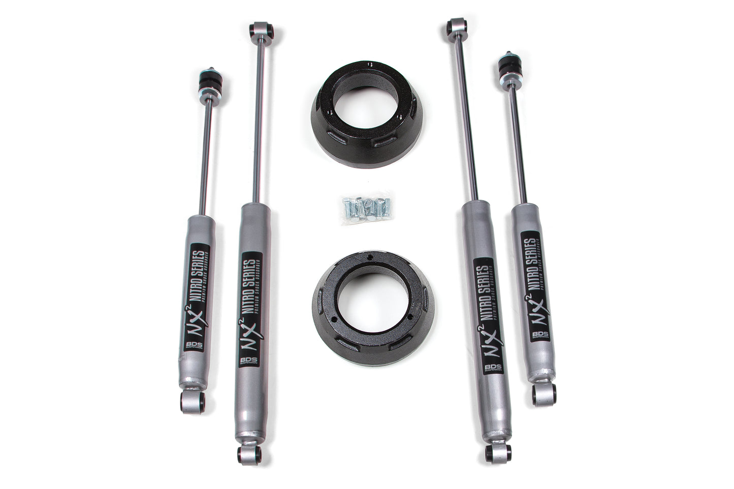 BDS SUSPENSION 2 Inch Leveling Kit - Dodge Ram 1500/2500 (94-02) 4WD BDS204H