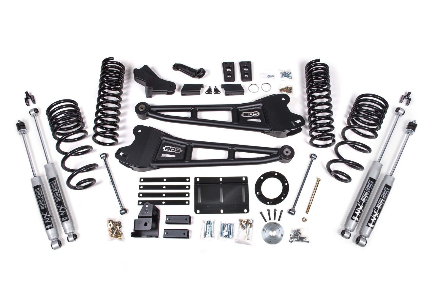 BDS SUSPENSION 6 Inch Lift Kit W/ Radius Arm - Ram 2500 (14-18) 4WD - Diesel BDS2100H
