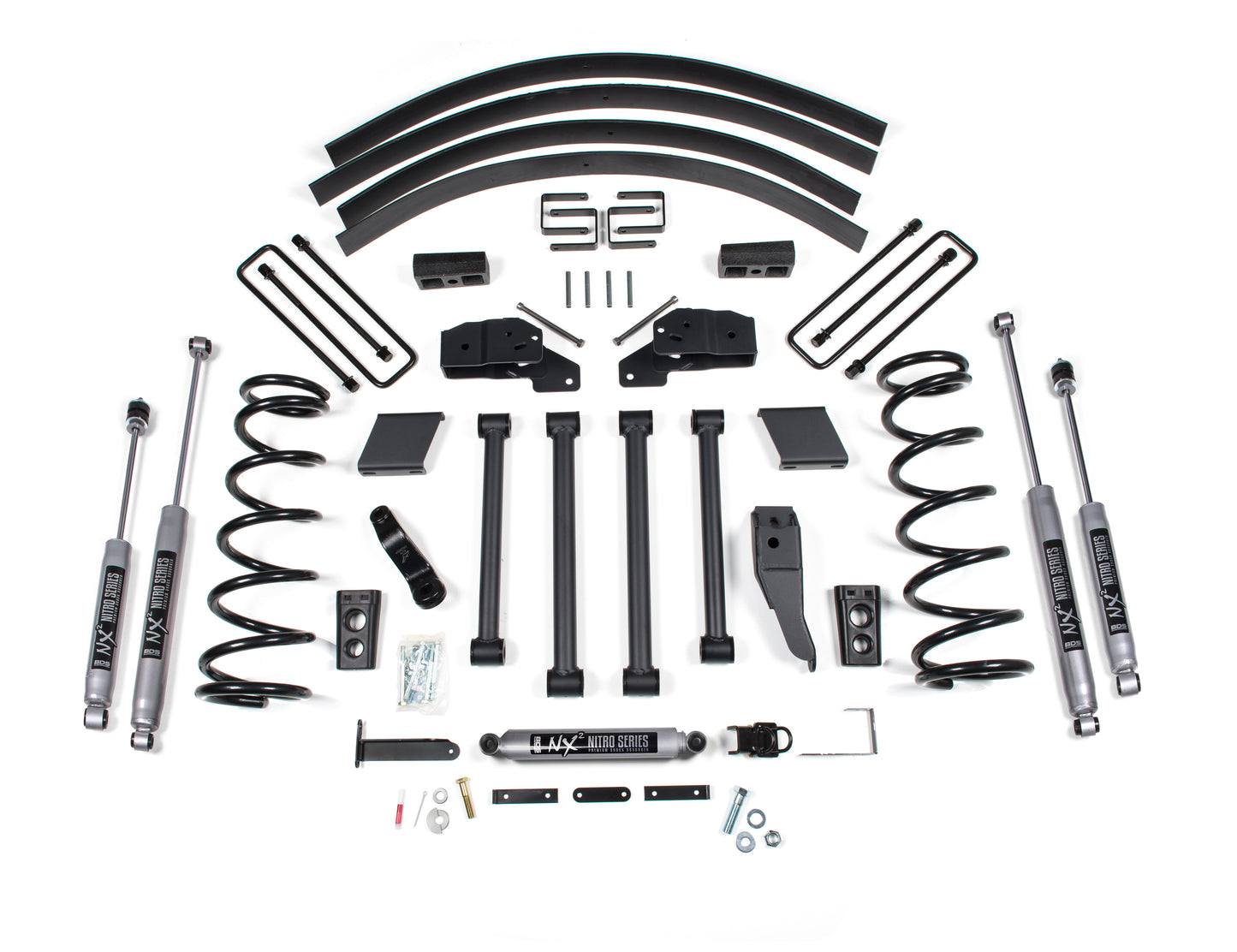 BDS SUSPENSION 5 Inch Lift Kit - Dodge Ram 2500/3500 (00-02) 4WD BDS217H