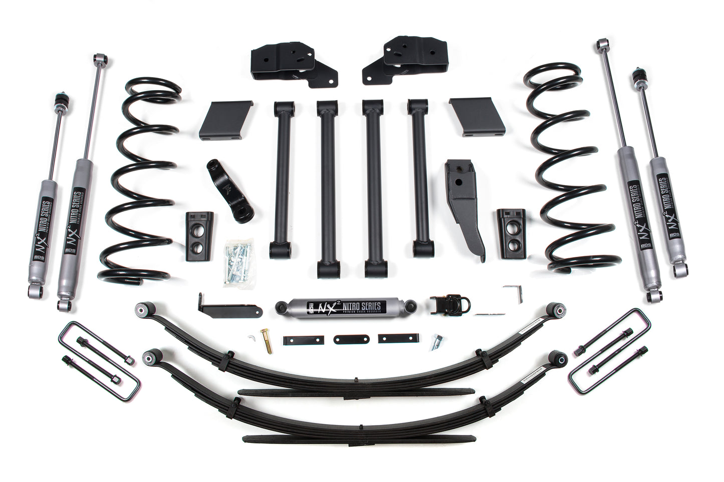 BDS SUSPENSION 5 Inch Lift Kit - Dodge Ram 2500/3500 (00-02) 4WD BDS221H
