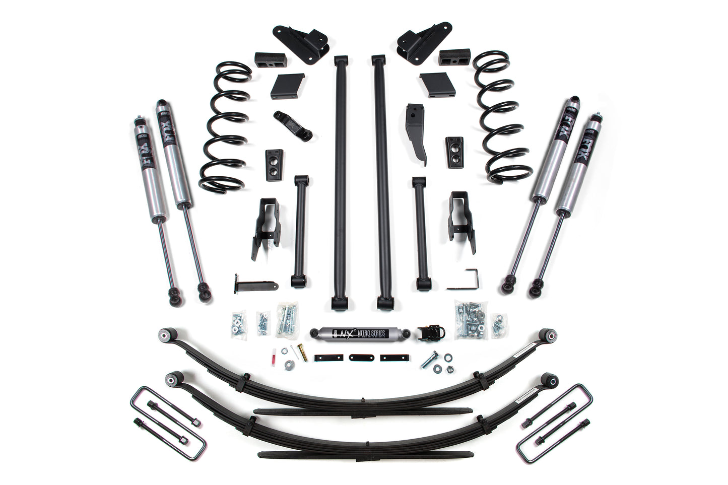 BDS SUSPENSION 5 Inch Lift Kit - Long Arm Conversion - Dodge Ram 2500/3500 (00-02) 4WD BDS222FS