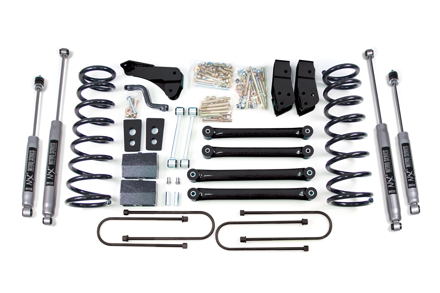 BDS SUSPENSION 4 Inch Lift Kit - Dodge Ram 2500 Power Wagon (05-07) 4WD BDS273H