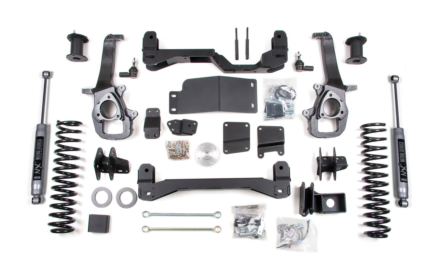 BDS SUSPENSION 4 Inch Lift Kit - Ram 1500 (13-18) 4WD BDS1754H