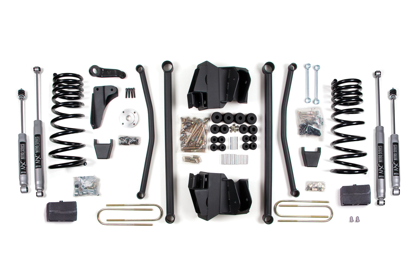 BDS SUSPENSION 8 Inch Lift Kit - Long Arm - Dodge Ram 2500/3500 (2008) 4WD - Diesel BDS641H