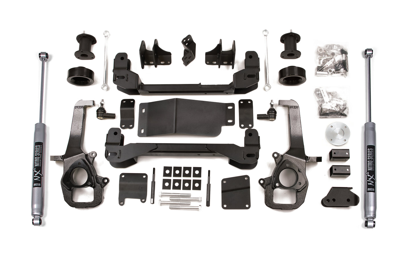 BDS SUSPENSION 4 Inch Lift Kit - Dodge Ram 1500 (09-11) 4WD BDS1750H