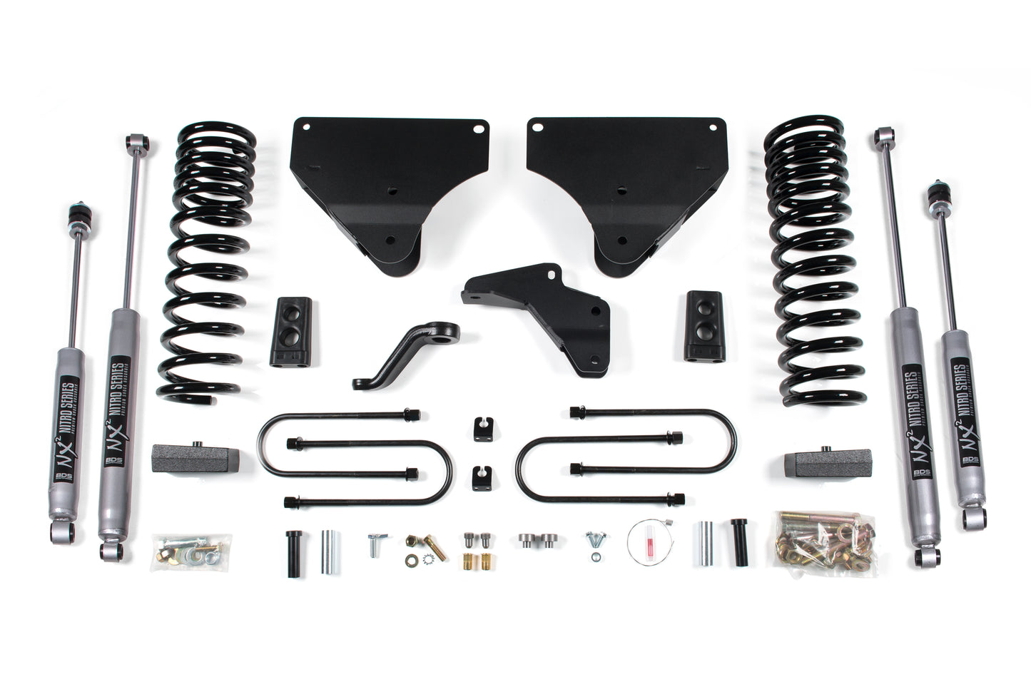 BDS SUSPENSION 4 Inch Lift Kit - Ram 3500 (13-18) 4WD - Diesel BDS696H