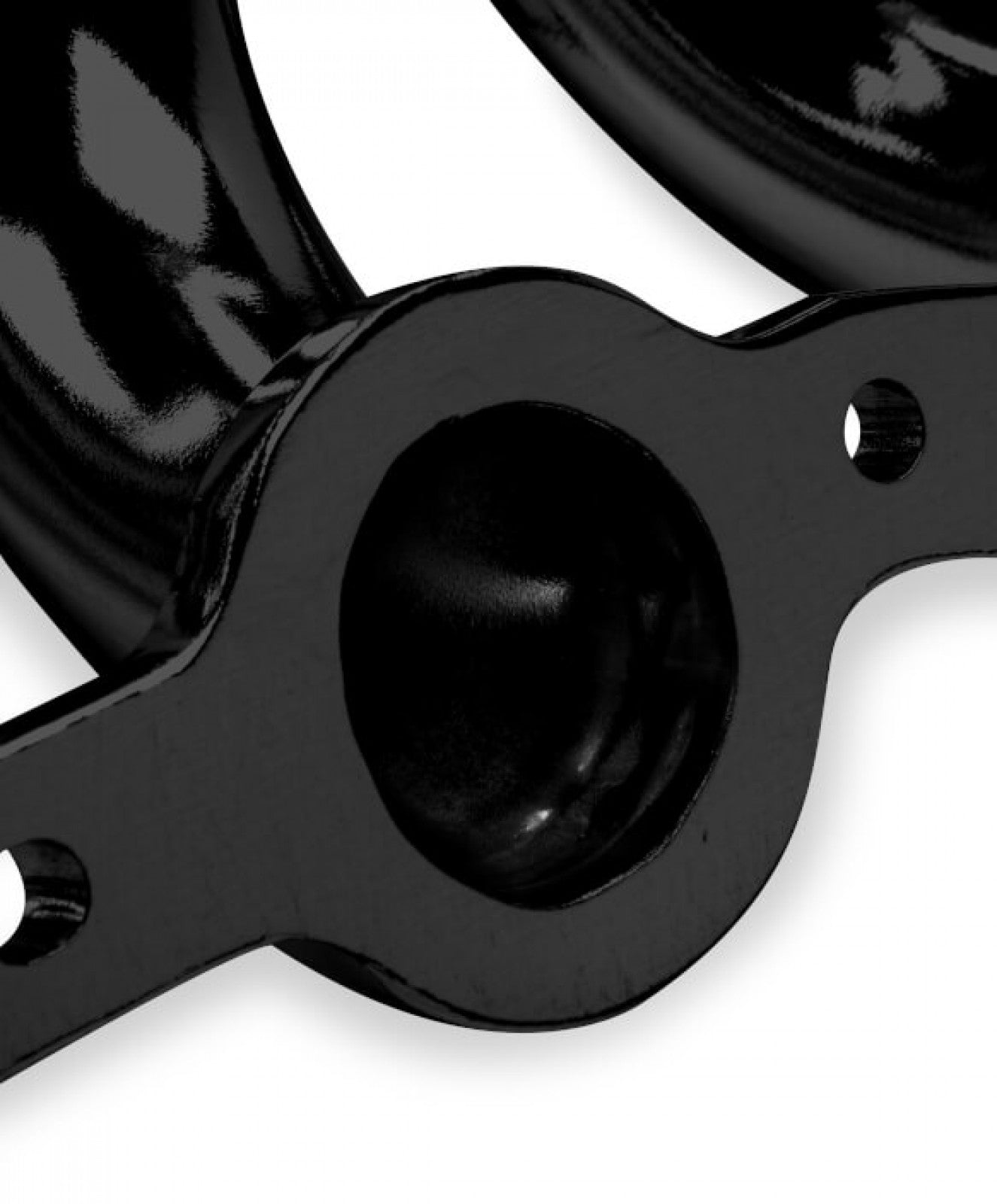Flowtech LS-1 Block Hugger Header - Black Paint Exhaust Header 11706FLT