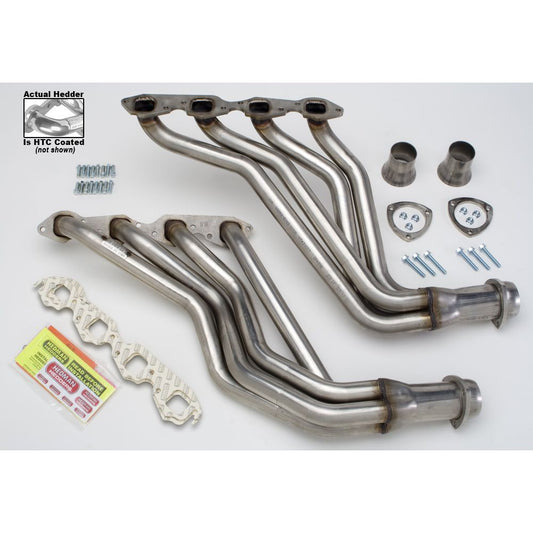 Hedman Hedders STAINLESS STEEL HEADERS; 1-3/4 IN. TUBE DIA.; 3 IN. COLL.; FULL LENGTH DESIGN- HTC COATED 62826