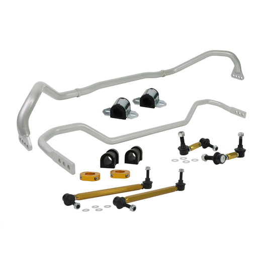 Whiteline BHK008 Front (30mm) and Rear (22mm) Swaybar Kit; fits Pontiac G8 08-09