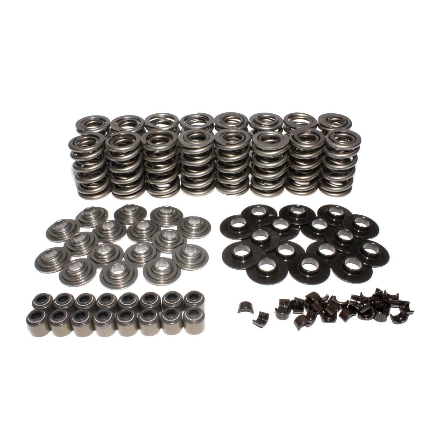 COMP Cams GM LS Dual Valve Spring Kit w/ Tool Steel Retainers; .675" Max Lift COMP-26926TS-KIT