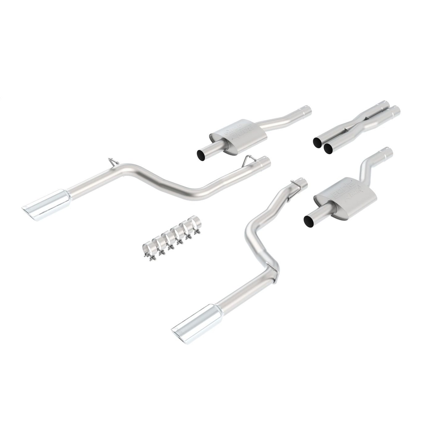 Borla 2005-2010 Chrysler 300 SRT-8/ Dodge Magnum SRT-8/ Charger SRT-8 Cat-Back Exhaust System ATAK 140407