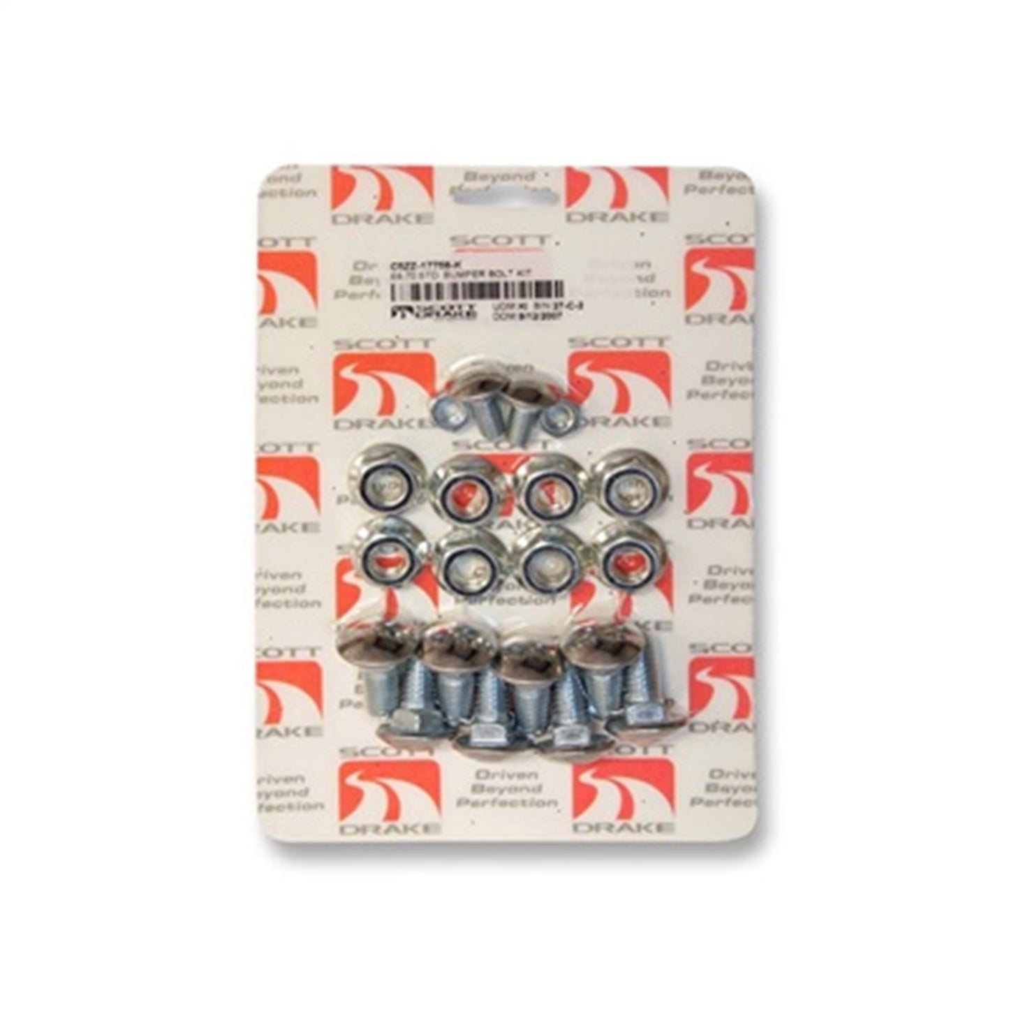 Scott Drake Bumper Bolt Kit C5ZZ-17758-K