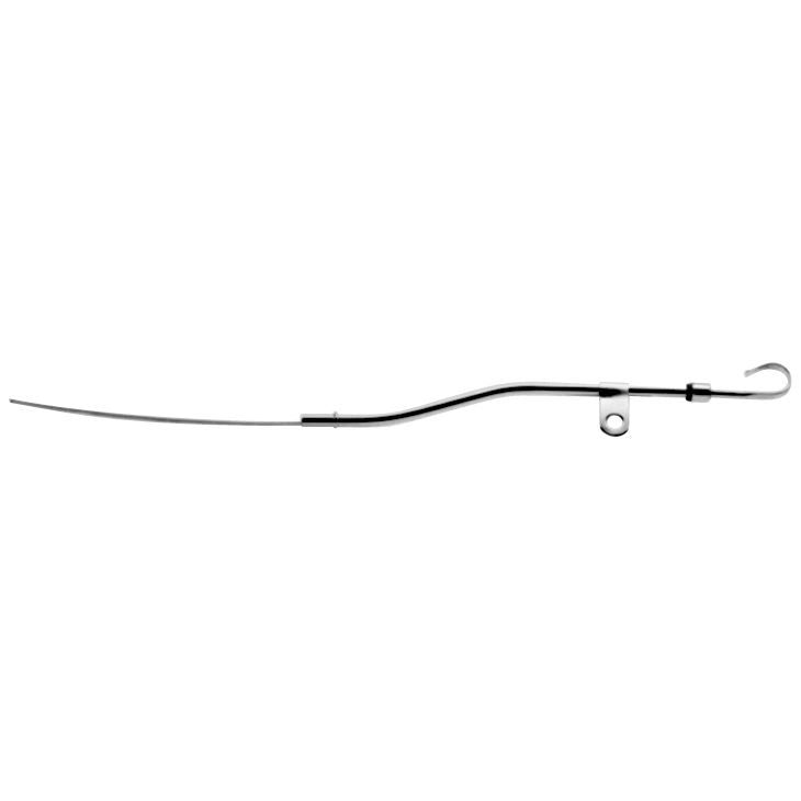 Proform Engine Oil Pan Dipstick and Tube Kit; Chrome; Steel; Fits Ford 260-289-302-351W 66184