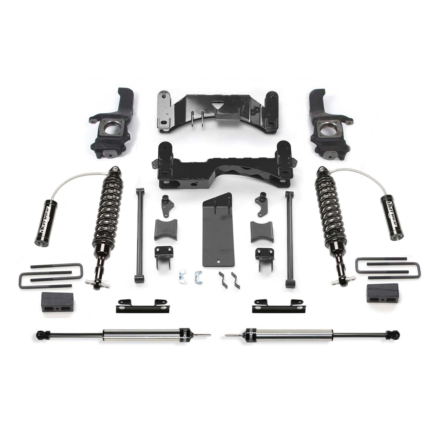 Fabtech 6" PERF SYS W/DLSS 2.5C/O RESI & RR DLSS 07-15 TOYOTA TUNDRA 2/4WD K7046DL