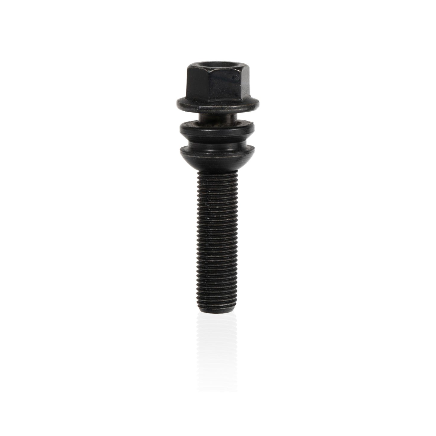 Eibach Springs Wheel Stud M14 x 1.5 x 37mm x 19mm Hex Round-Seat Black Finish S4-7-14-50-37-19-B
