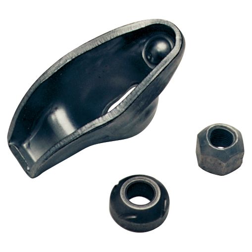 Proform Engine Rocker Arms; Long-Slot Stamped Style; 1.5 Ratio; 3/8 Stud; Fits SB Chevy 66905