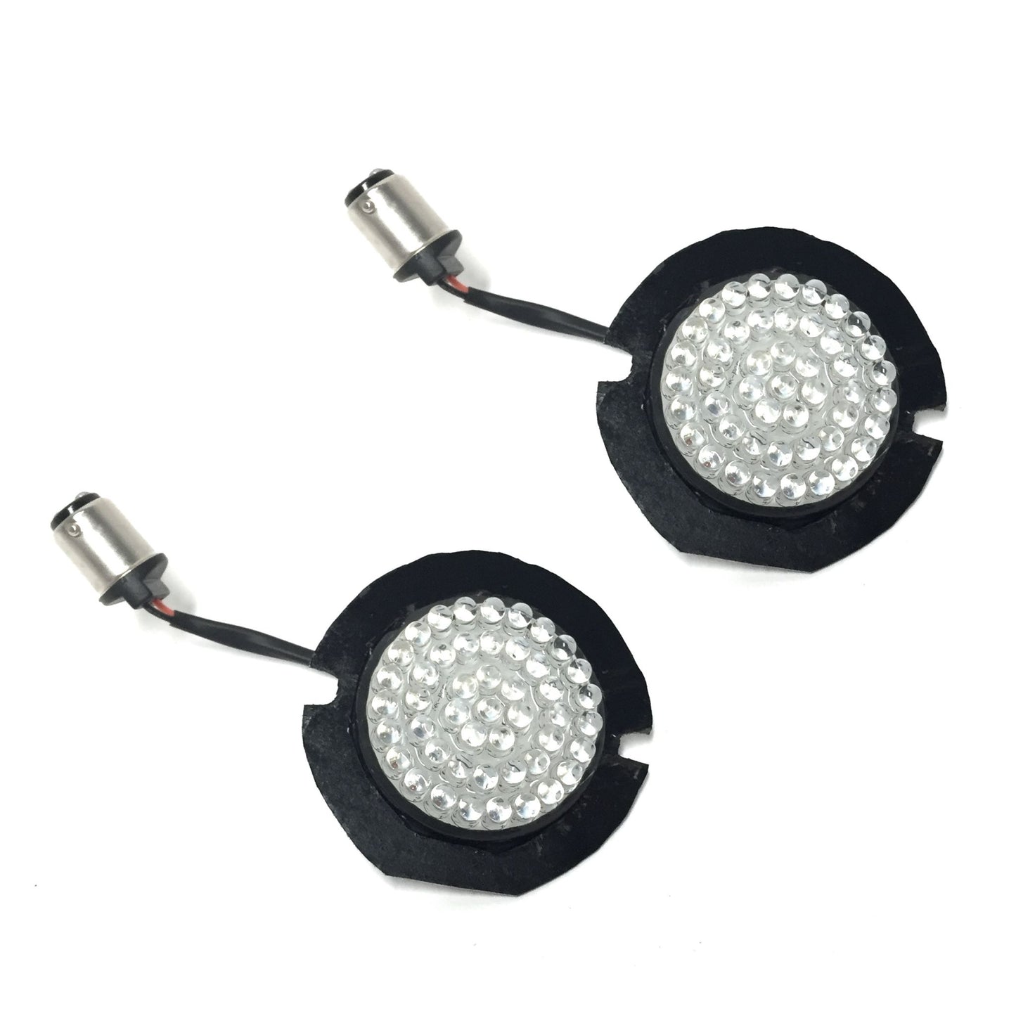 Lazer Star Lights 1156 AMBER LED FULL FACE RETRO FOR HD LOLLYPOP SIGNALS LEDSK53-156A