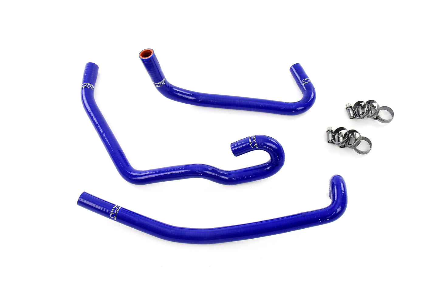 HPS Performance 3-ply Reinforced Silicone Replaces Rubber Heater Coolant Hoses 57-2141H-BLUE