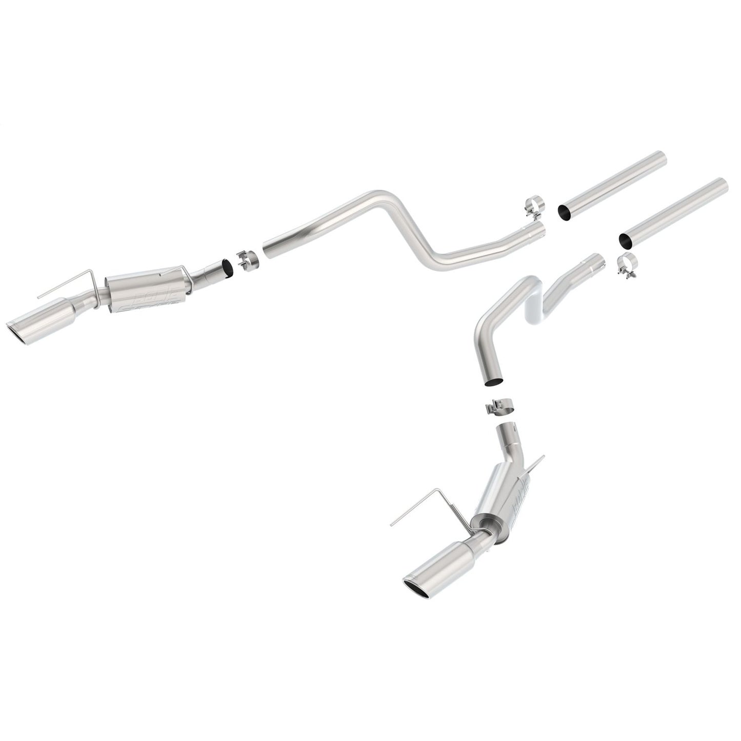 Borla 2005-2009 Ford Mustang GT/ Mustang Shelby GT500 Cat-Back Exhaust System S-Type 140135
