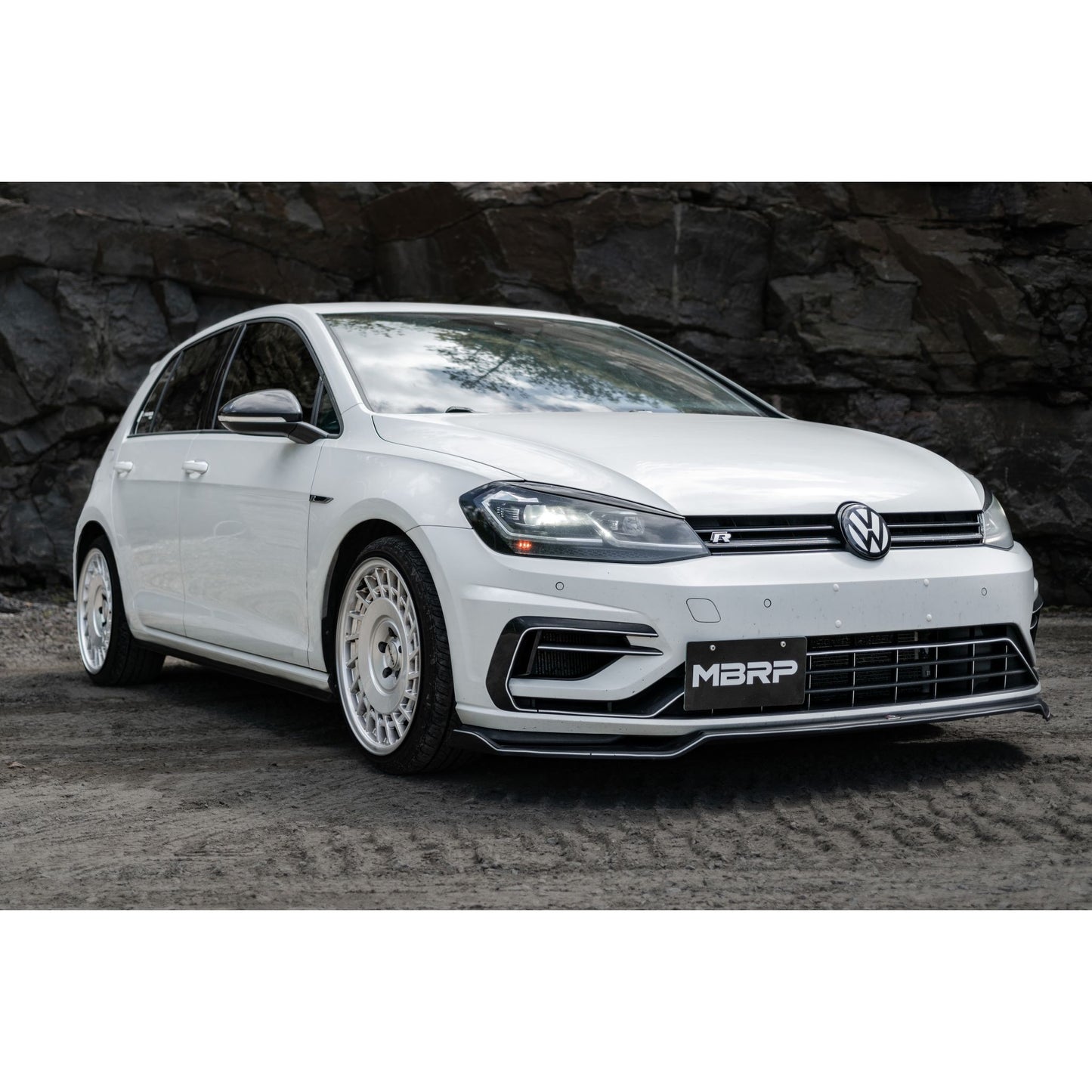 MBRP Exhaust MBRP PRO Series Volkswagen 3" Cat Back Quad Rear Exhaust S4603304