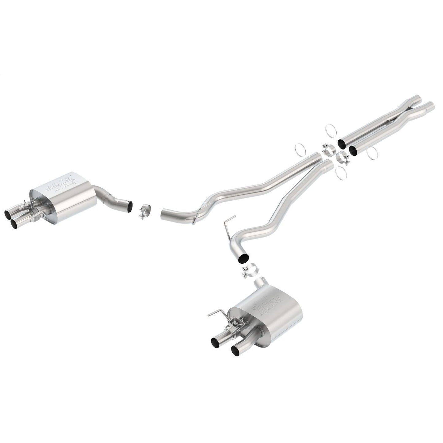 Borla 2015-2020 Ford Mustang Shelby GT350 Cat-Back Exhaust System ATAK 140684