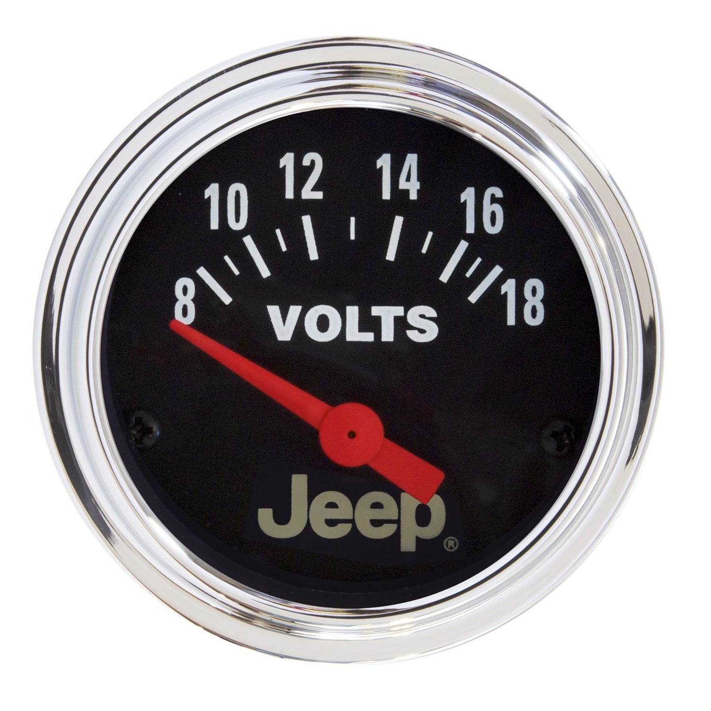 AutoMeter 2-1/16 in. VOLTMETER 8-18V JEEP 880242