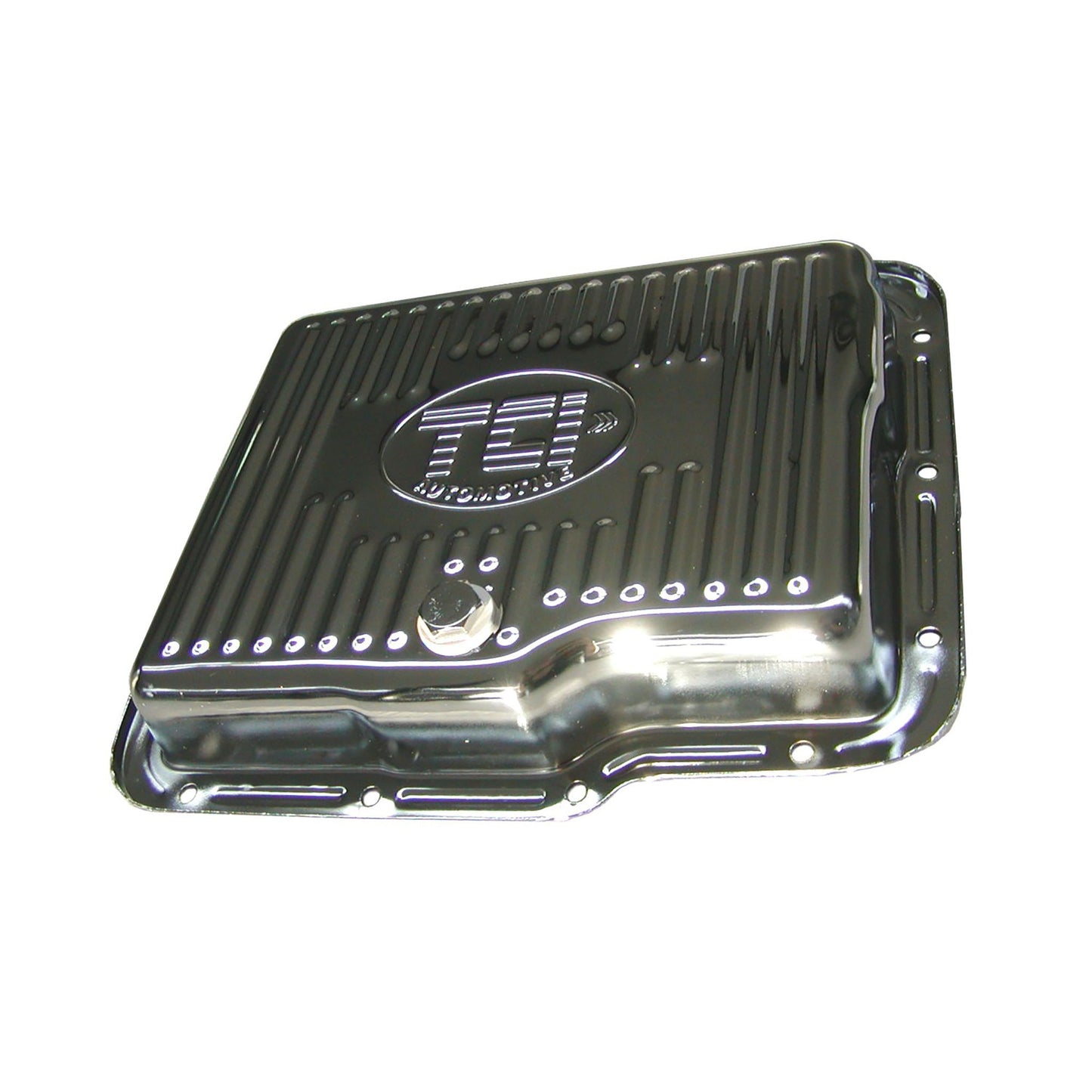 TCI GM Powerglide Chrome-Plated Stock Depth Pan 528311