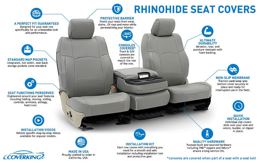 Coverking Custom Seat Cover Rhinohide Rhinohide