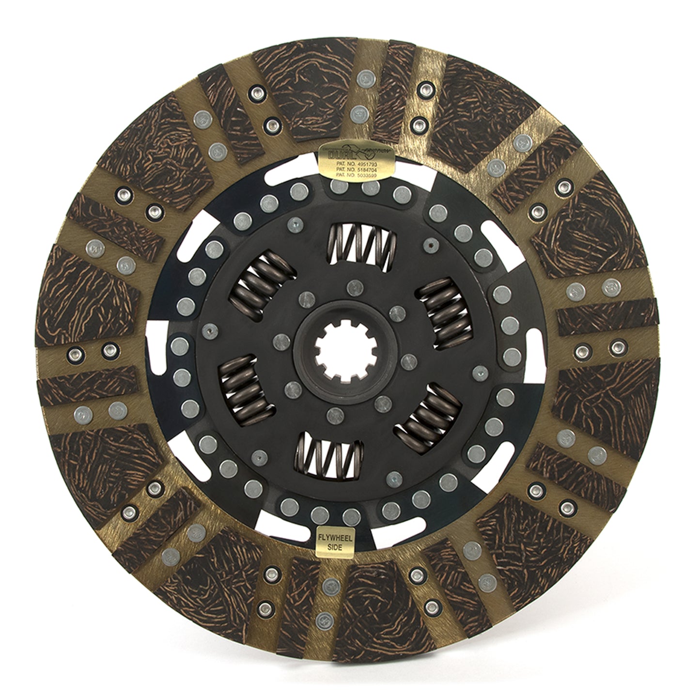 PN: DF989966 - Dual Friction Clutch Pressure Plate and Disc Set